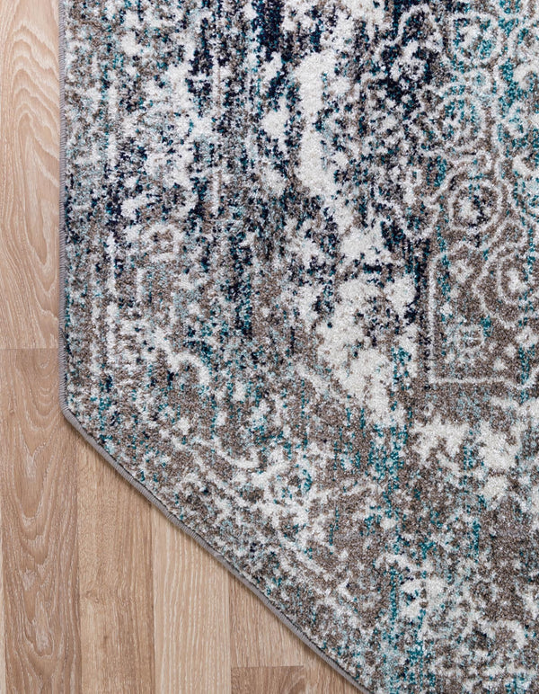 Georgetown Rugs Collection Area Rug - Dupont (Gray) Octagon Gray lifestyle 54