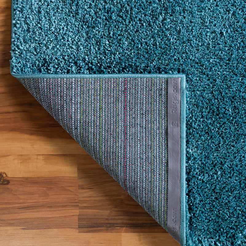Cozy Comfort Shag Collection Area Rug - Haven (Turquoise) Rectangle Turquoise lifestyle 6