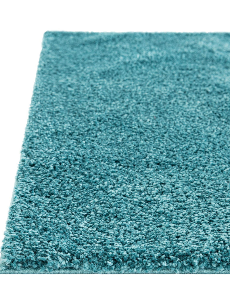 Cozy Comfort Shag Collection Area Rug - Haven (Turquoise) Rectangle Turquoise lifestyle 8