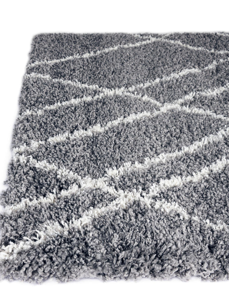 Cozy Haven Shag Collection Area Rug - Serenity (Pebble Gray) Rectangle Pebble Gray lifestyle 7