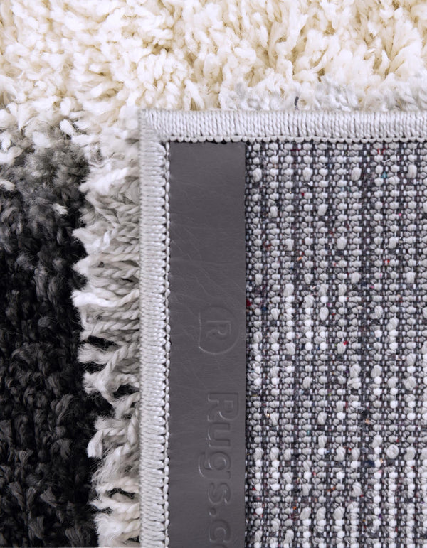 Cozy Haven Shag Collection Area Rug - Oasis Rectangle Smoke Gray lifestyle 27