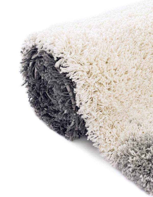 Cozy Haven Shag Collection Area Rug - Oasis Rectangle Smoke Gray lifestyle 36