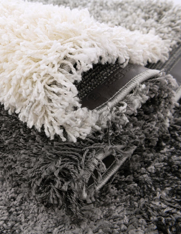 Cozy Haven Shag Collection Area Rug - Oasis Rectangle Smoke Gray lifestyle 39