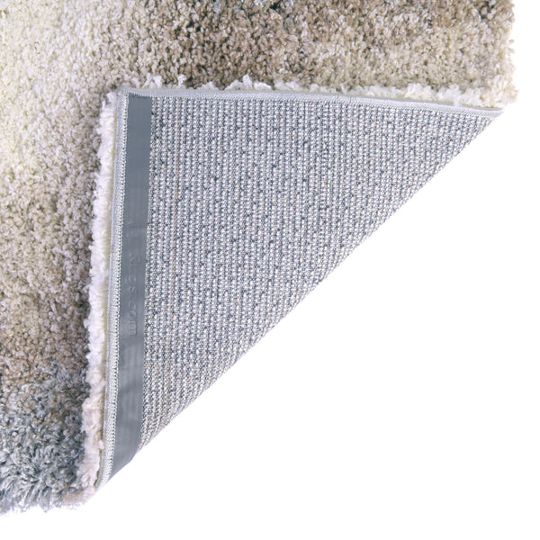 Cozy Haven Shag Collection Area Rug - Oasis Runner Khaki lifestyle 129