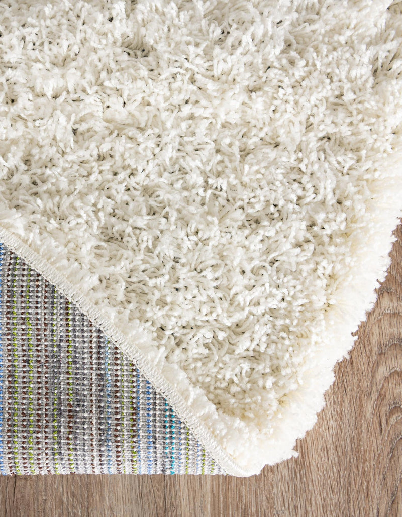 Plush Oasis Collection Area Rug - Serenity (Snow White) Oval Snow White lifestyle 33
