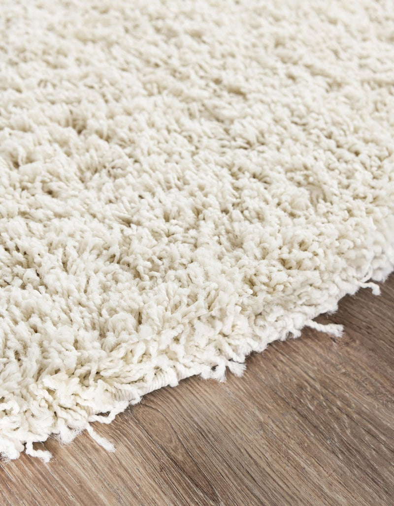 Plush Oasis Collection Area Rug - Serenity (Pure Ivory) Oval Pure Ivory lifestyle 26