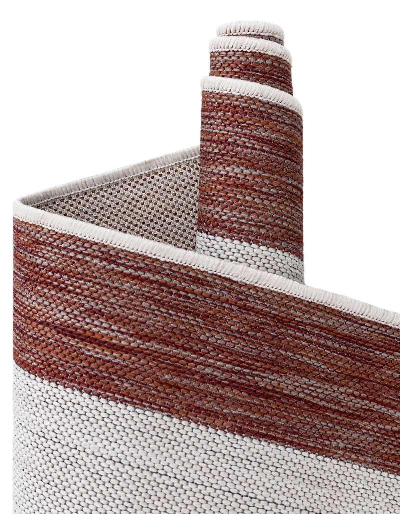 Urban Oasis Rugs Collection Area Rug - Boardwalk Square Red lifestyle 18