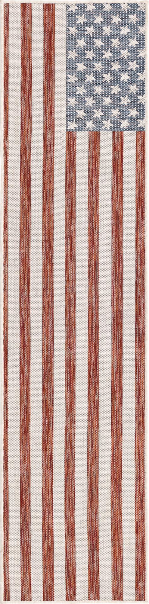 Urban Oasis Rugs Collection Area Rug - Boardwalk Runner Red Main