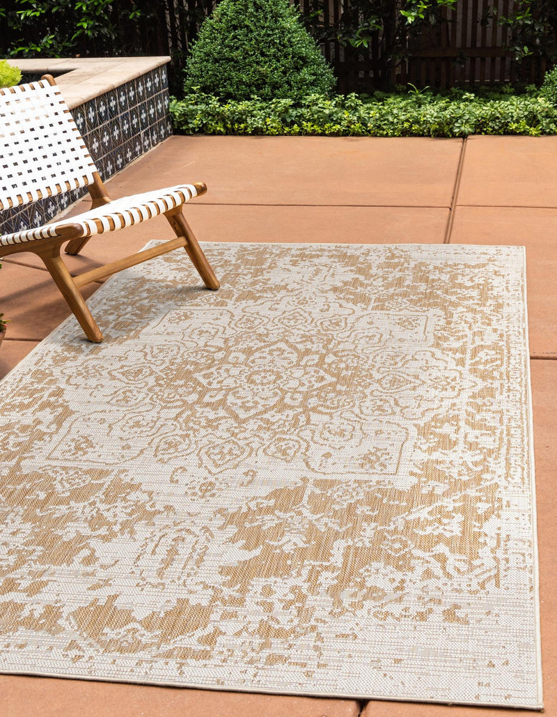 Urban Oasis Rugs Collection Area Rug - Penthouse (Beige) Rectangle Beige lifestyle 0