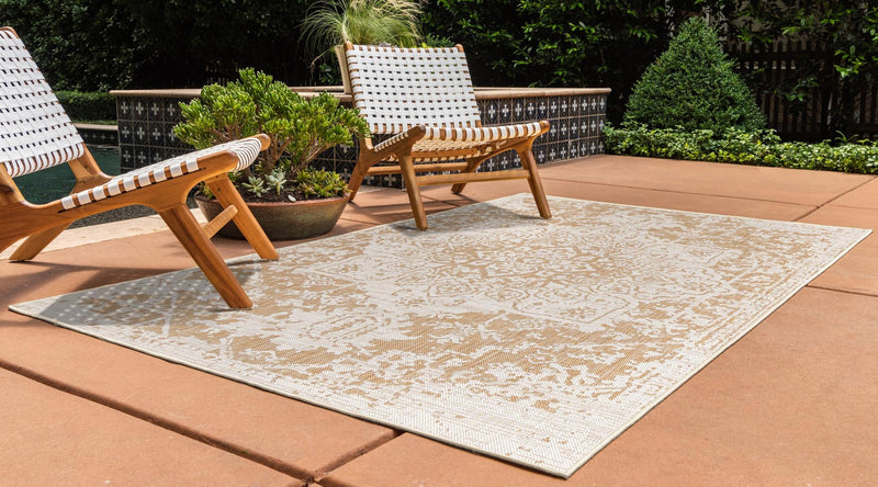 Urban Oasis Rugs Collection Area Rug - Penthouse (Beige) Rectangle Beige lifestyle 2