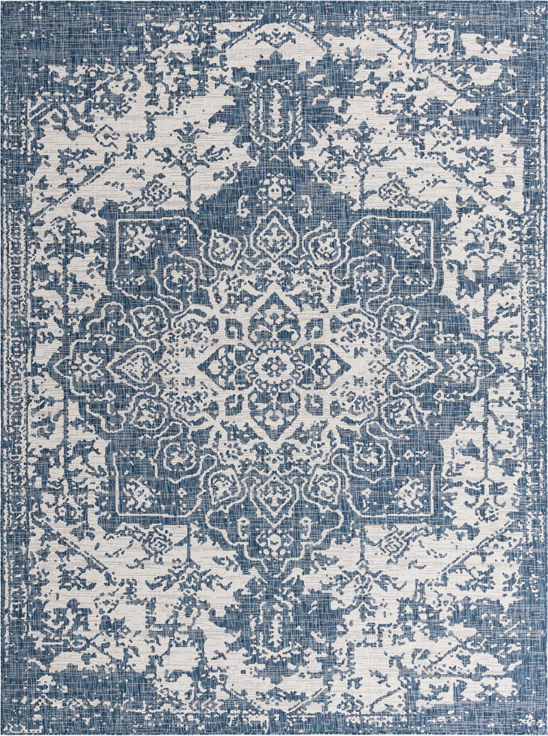 Urban Oasis Rugs Collection Area Rug - Penthouse (Blue) Rectangle Blue Main