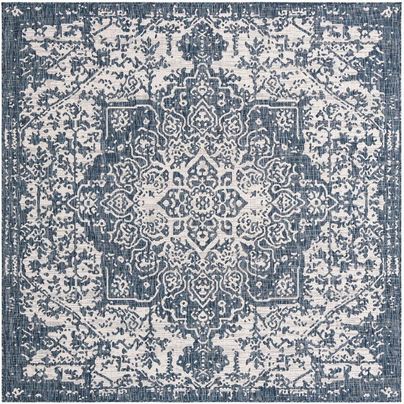 Urban Oasis Rugs Collection Area Rug - Penthouse (Blue) Square Blue Main