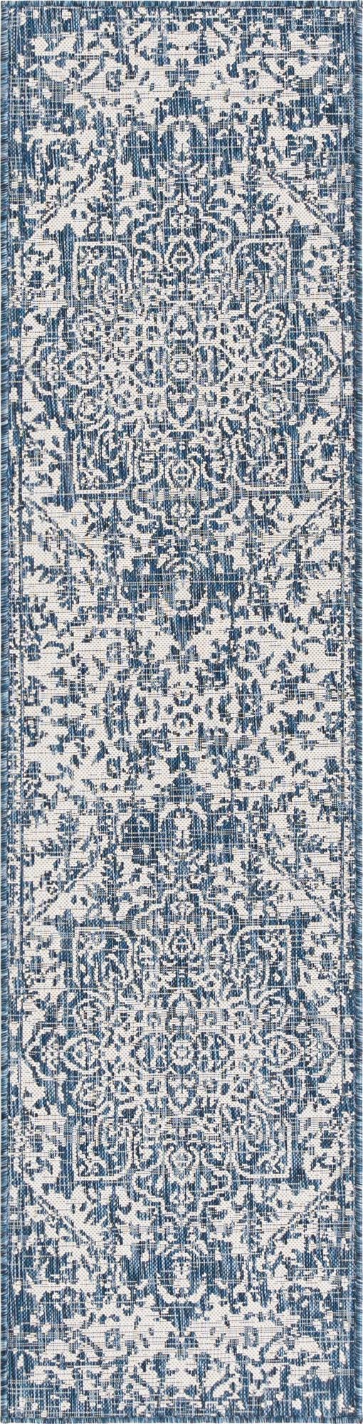 Urban Oasis Rugs Collection Area Rug - Penthouse (Blue) Runner Blue Main