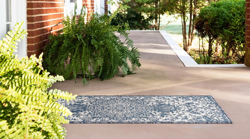Urban Oasis Rugs Collection Area Rug - Penthouse (Blue) Runner Blue lifestyle 7