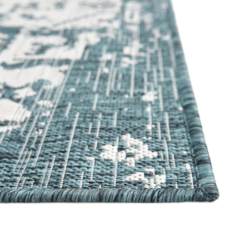 Urban Oasis Rugs Collection Area Rug - Penthouse (Teal) Runner Teal lifestyle 8