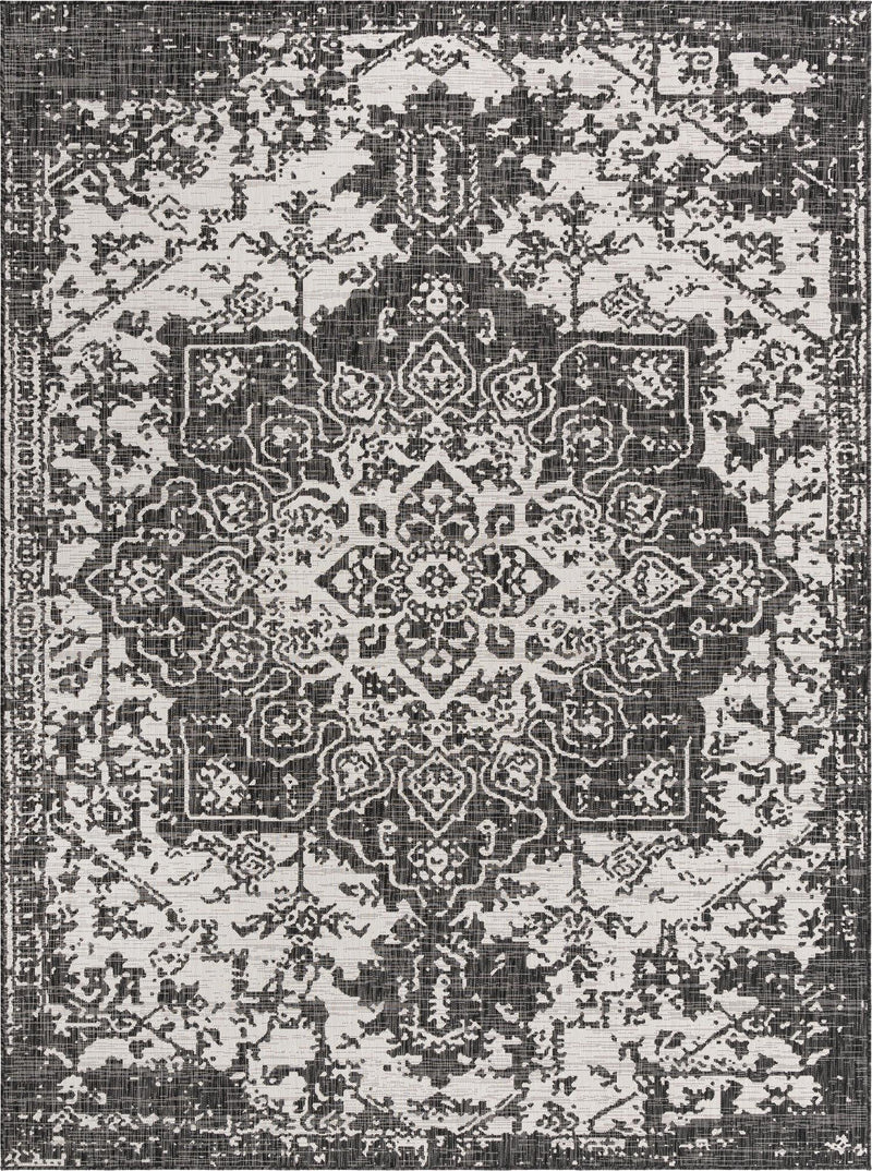 Urban Oasis Rugs Collection Area Rug - Penthouse (Charcoal Gray) Rectangle Charcoal Gray Main