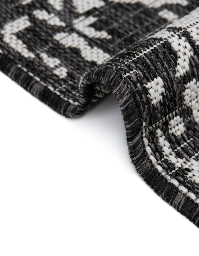 Urban Oasis Rugs Collection Area Rug - Penthouse (Charcoal Gray) Runner Charcoal Gray lifestyle 17