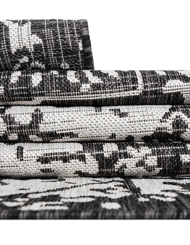 Urban Oasis Rugs Collection Area Rug - Penthouse (Charcoal Gray) Runner Charcoal Gray lifestyle 25