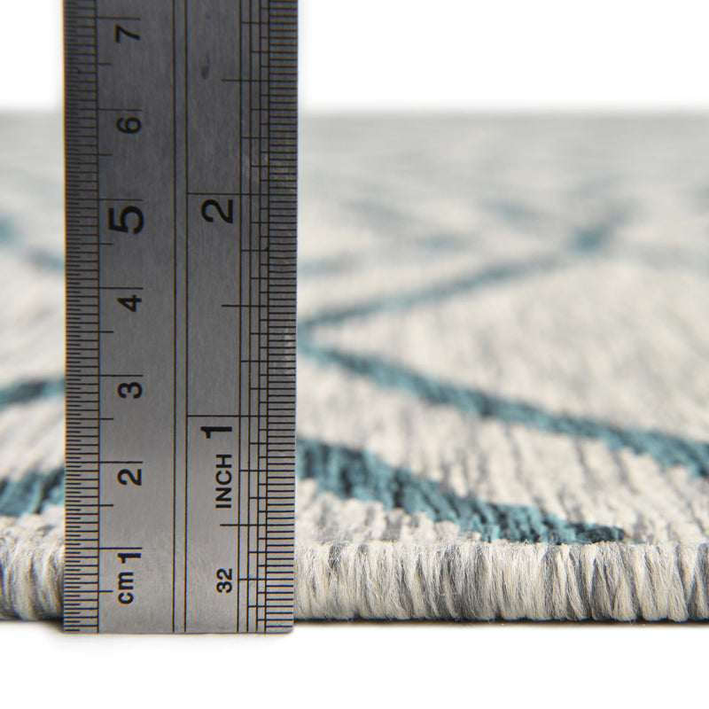Urban Oasis Rugs Collection Area Rug - Boulevard (Gray Teal) Rectangle Gray Teal lifestyle 4