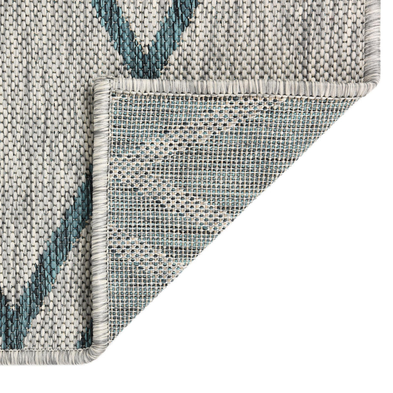 Urban Oasis Rugs Collection Area Rug - Boulevard (Gray Teal) Rectangle Gray Teal lifestyle 11