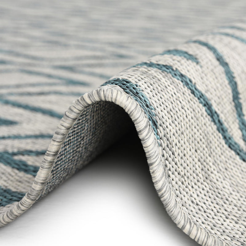 Urban Oasis Rugs Collection Area Rug - Boulevard (Gray Teal) Rectangle Gray Teal lifestyle 12