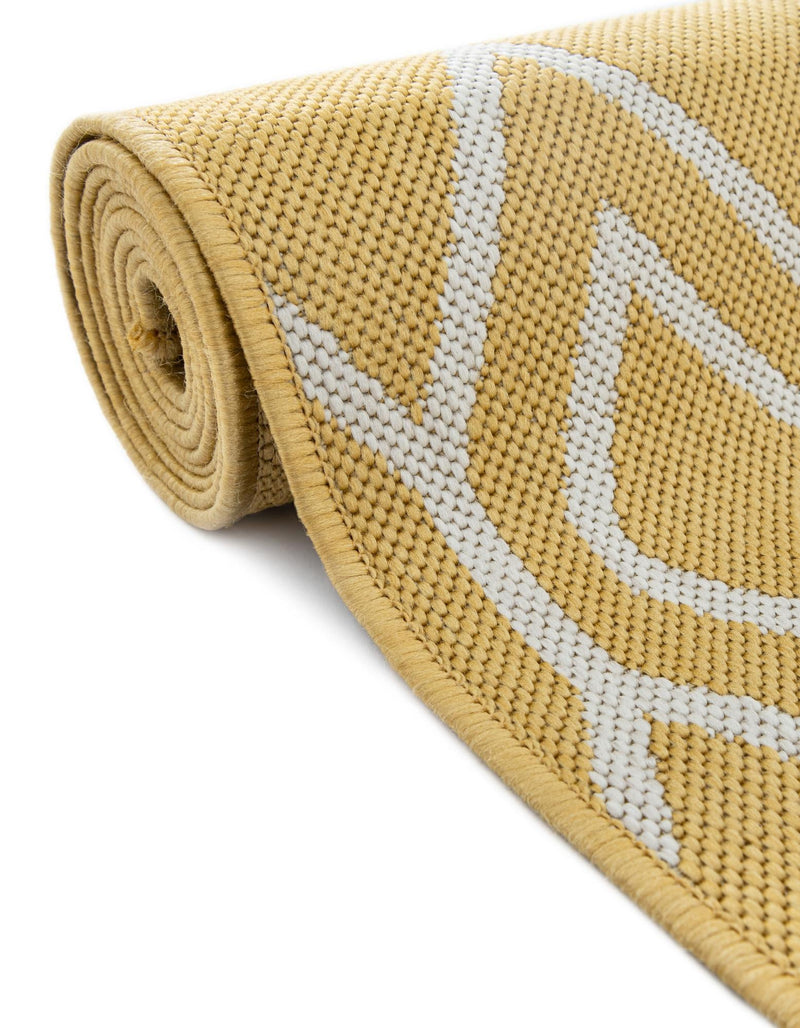 Urban Oasis Rugs Collection Area Rug - Boulevard (Yellow Ivory) Runner Yellow Ivory lifestyle 19