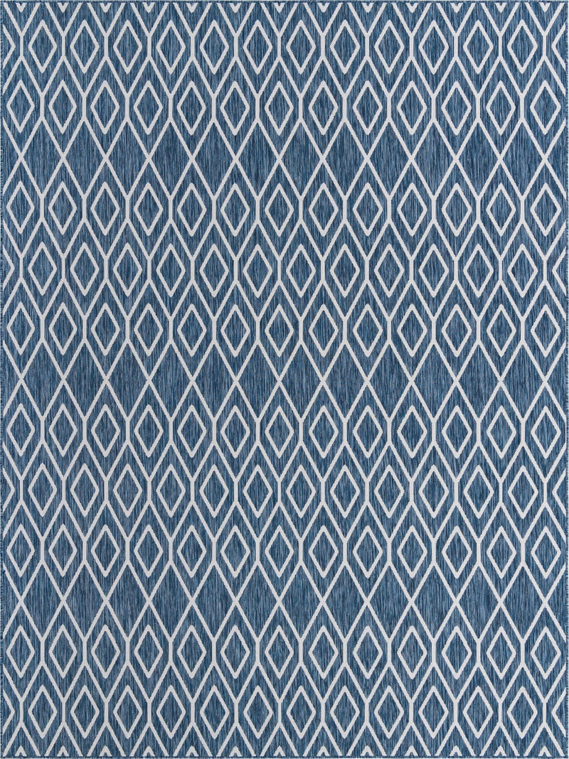 Urban Oasis Rugs Collection Area Rug - Boulevard (Blue) Rectangle Blue Main