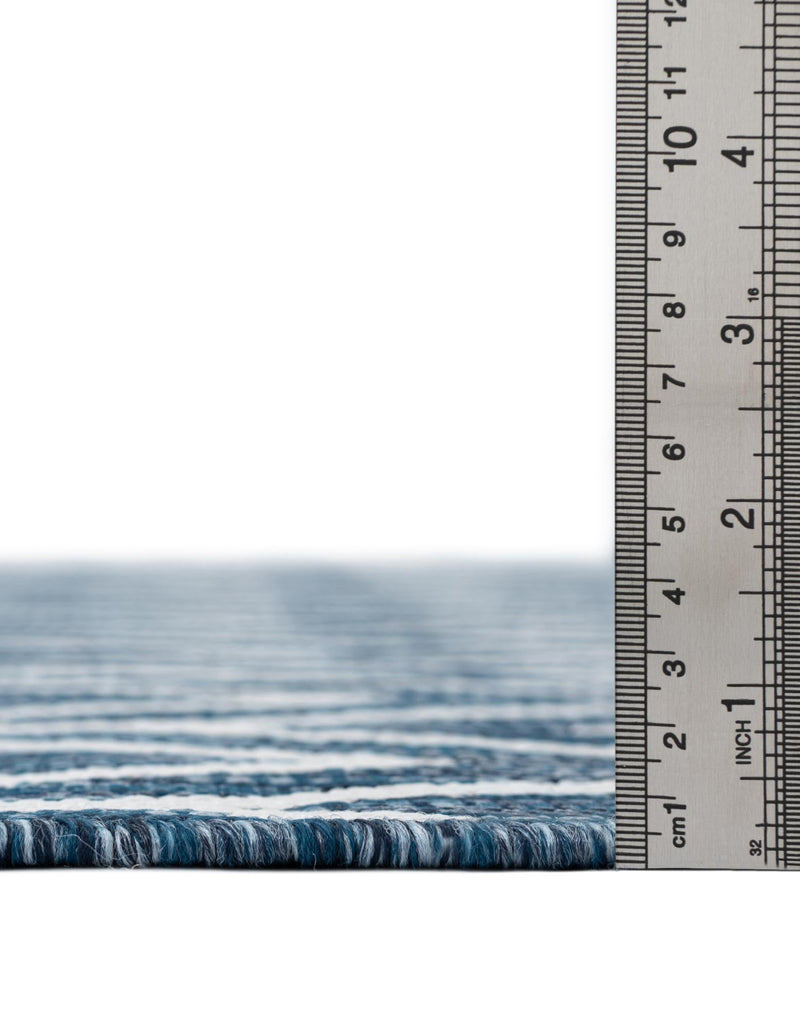 Urban Oasis Rugs Collection Area Rug - Boulevard (Blue) Square Blue lifestyle 3