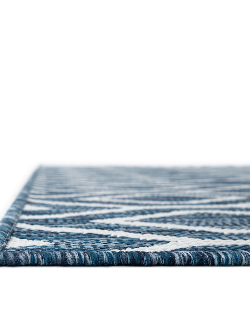 Urban Oasis Rugs Collection Area Rug - Boulevard (Blue) Square Blue lifestyle 9