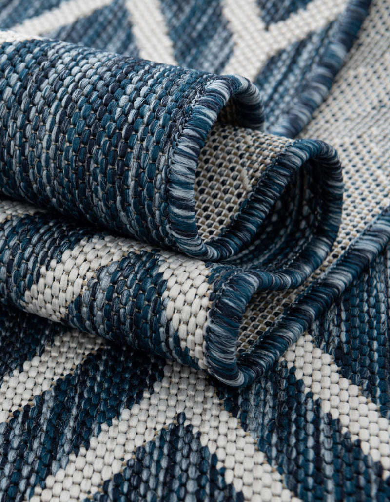Urban Oasis Rugs Collection Area Rug - Boulevard (Blue) Square Blue lifestyle 22