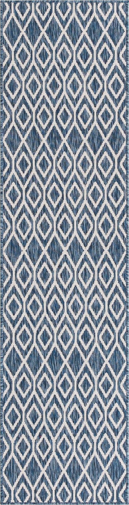 Urban Oasis Rugs Collection Area Rug - Boulevard (Blue) Runner Blue Main