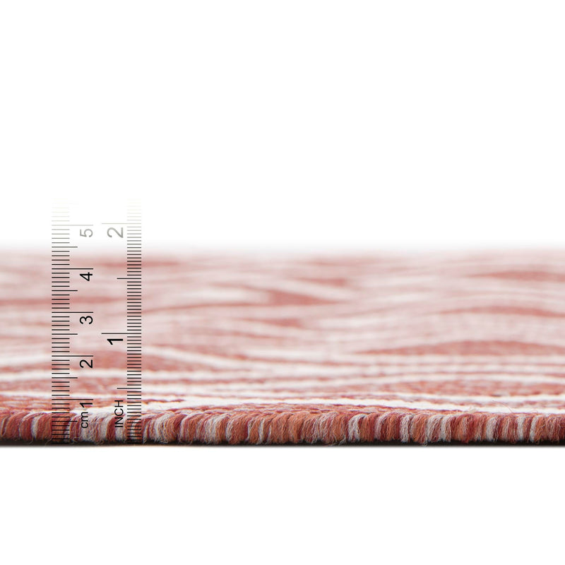 Urban Oasis Rugs Collection Area Rug - Boulevard (Rust Red) Square Rust Red lifestyle 3