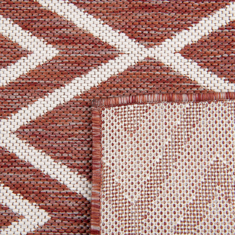 Urban Oasis Rugs Collection Area Rug - Boulevard (Rust Red) Square Rust Red lifestyle 14