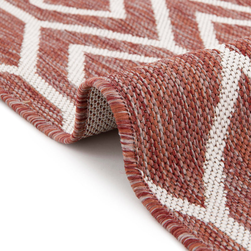 Urban Oasis Rugs Collection Area Rug - Boulevard (Rust Red) Square Rust Red lifestyle 16