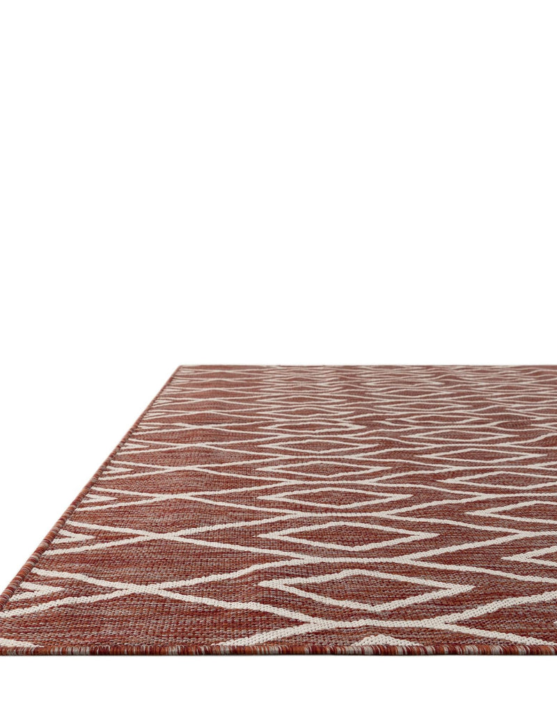 Urban Oasis Rugs Collection Area Rug - Boulevard (Rust Red) Rectangle Rust Red lifestyle 7