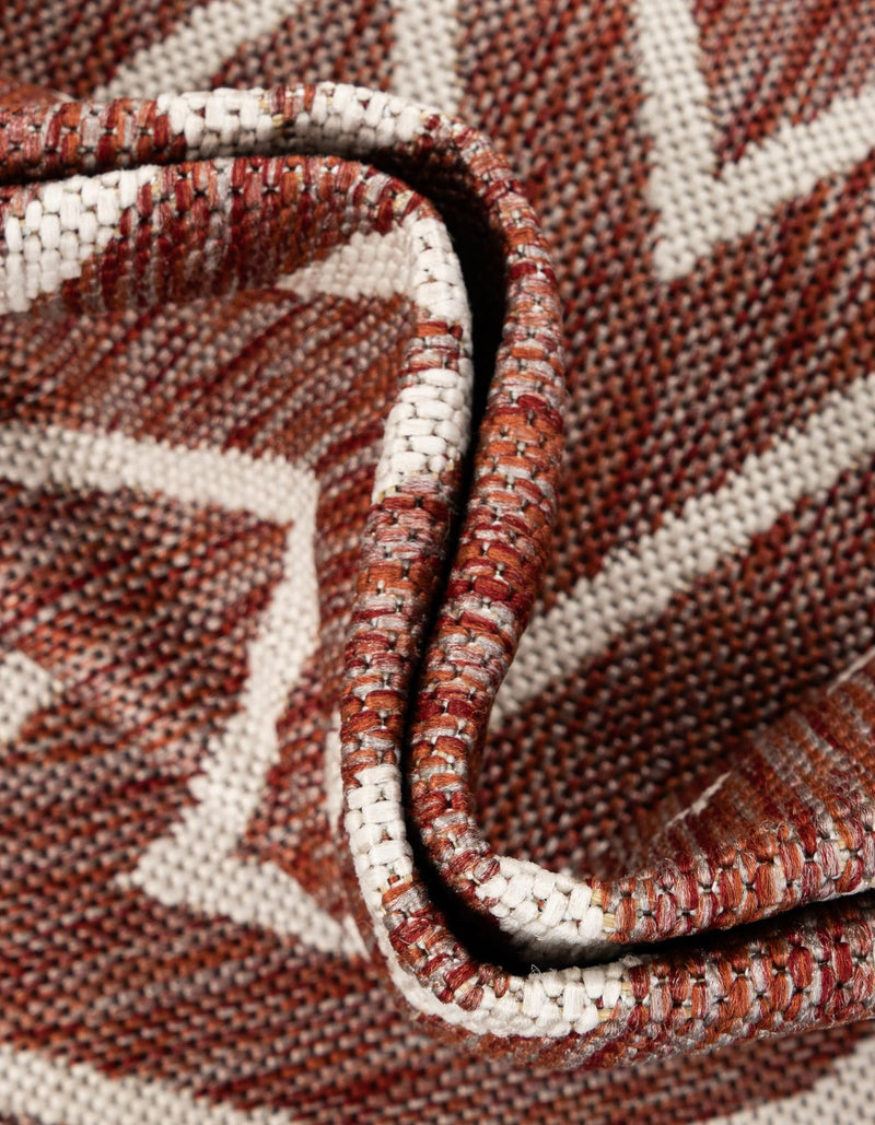 Urban Oasis Rugs Collection Area Rug - Boulevard (Rust Red) Rectangle Rust Red lifestyle 8