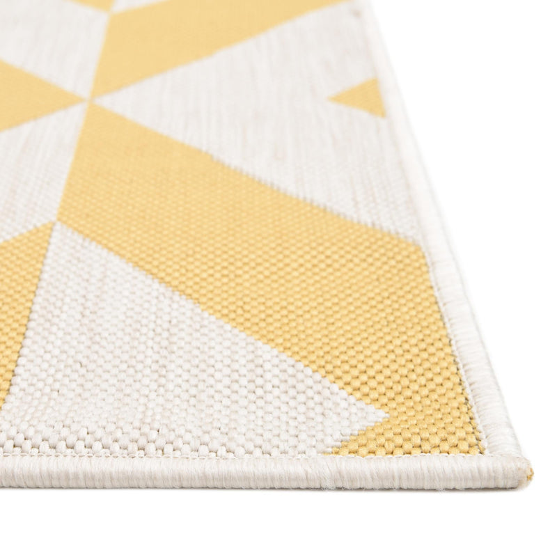 Urban Oasis Rugs Collection Area Rug - Highrise (Yellow) Square Yellow lifestyle 7