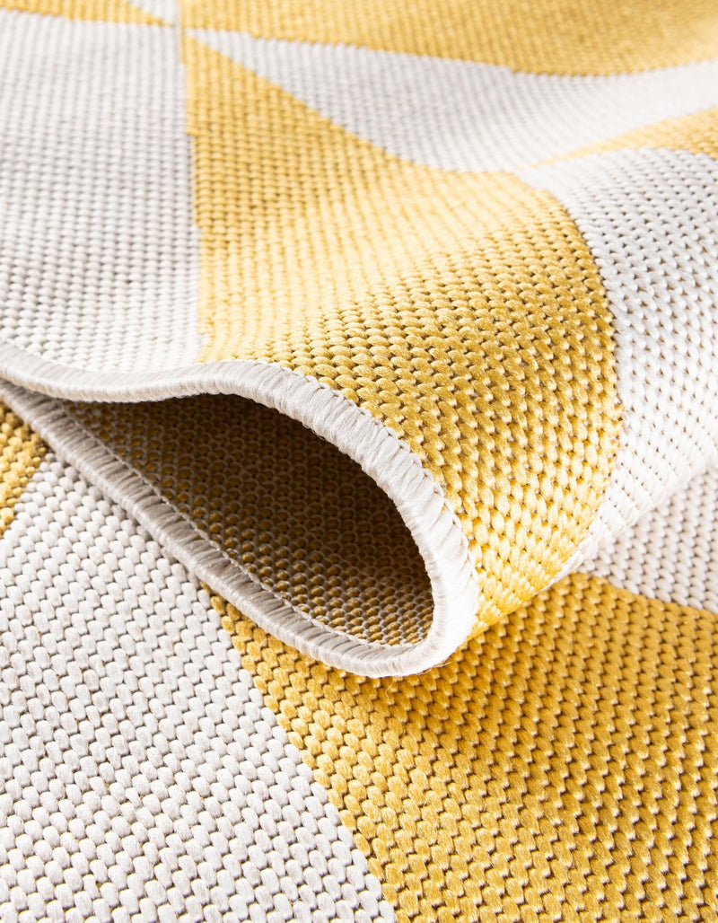 Urban Oasis Rugs Collection Area Rug - Highrise (Yellow) Rectangle Yellow lifestyle 6