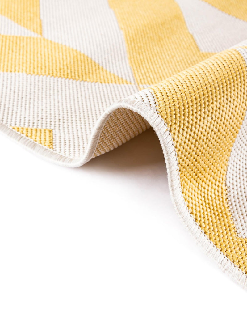 Urban Oasis Rugs Collection Area Rug - Highrise (Yellow) Rectangle Yellow lifestyle 10