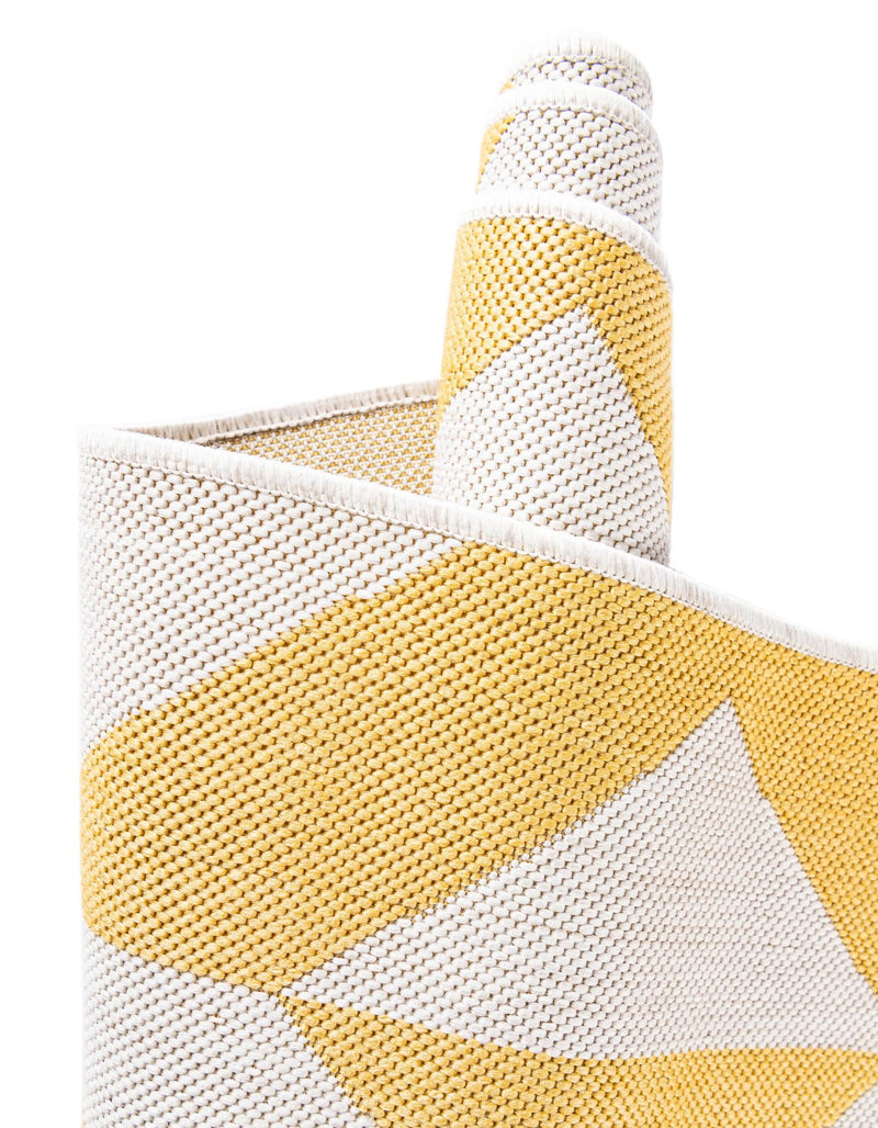 Urban Oasis Rugs Collection Area Rug - Highrise (Yellow) Rectangle Yellow lifestyle 11