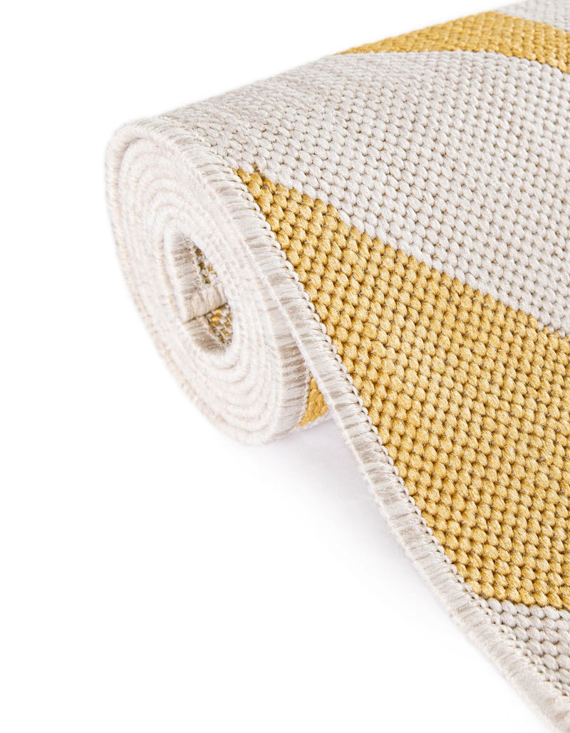 Urban Oasis Rugs Collection Area Rug - Highrise (Yellow) Rectangle Yellow lifestyle 12
