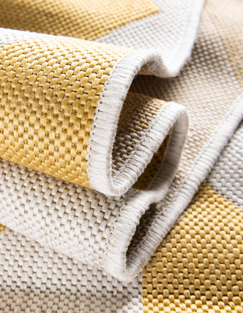 Urban Oasis Rugs Collection Area Rug - Highrise (Yellow) Rectangle Yellow lifestyle 13