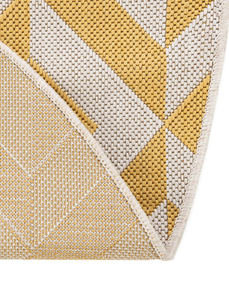 Urban Oasis Rugs Collection Area Rug - Highrise (Yellow) Oval Yellow lifestyle 29