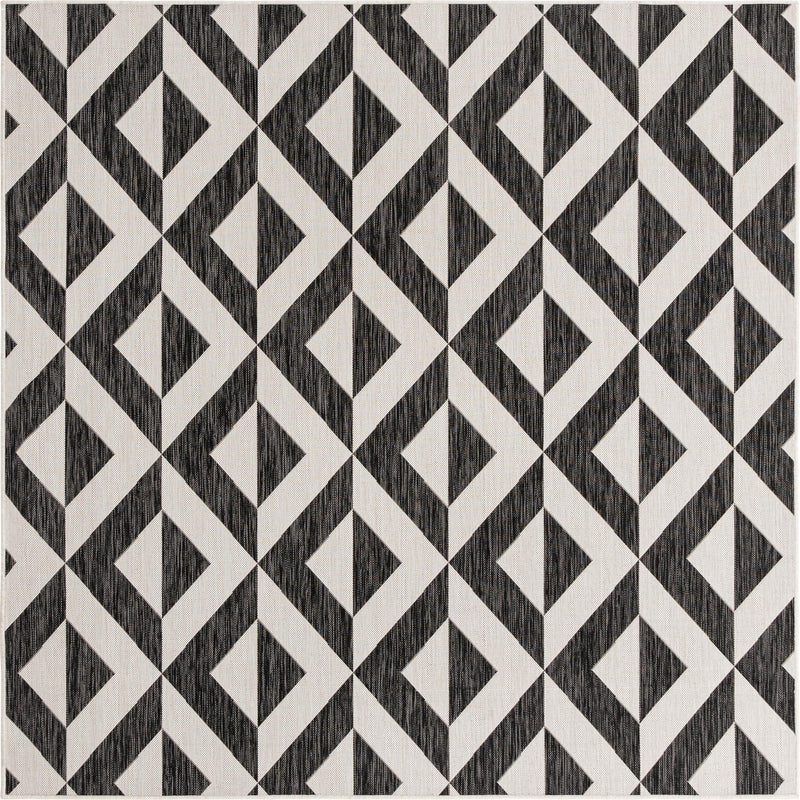 Urban Oasis Rugs Collection Area Rug - Highrise (Charcoal Gray) Square Charcoal Gray Main