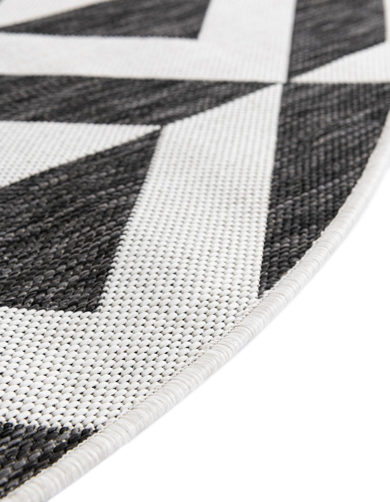 Urban Oasis Rugs Collection Area Rug - Highrise (Charcoal Gray) Oval Charcoal Gray lifestyle 11