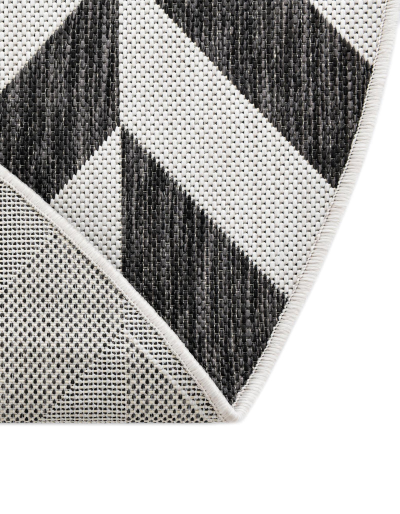 Urban Oasis Rugs Collection Area Rug - Highrise (Charcoal Gray) Oval Charcoal Gray lifestyle 18
