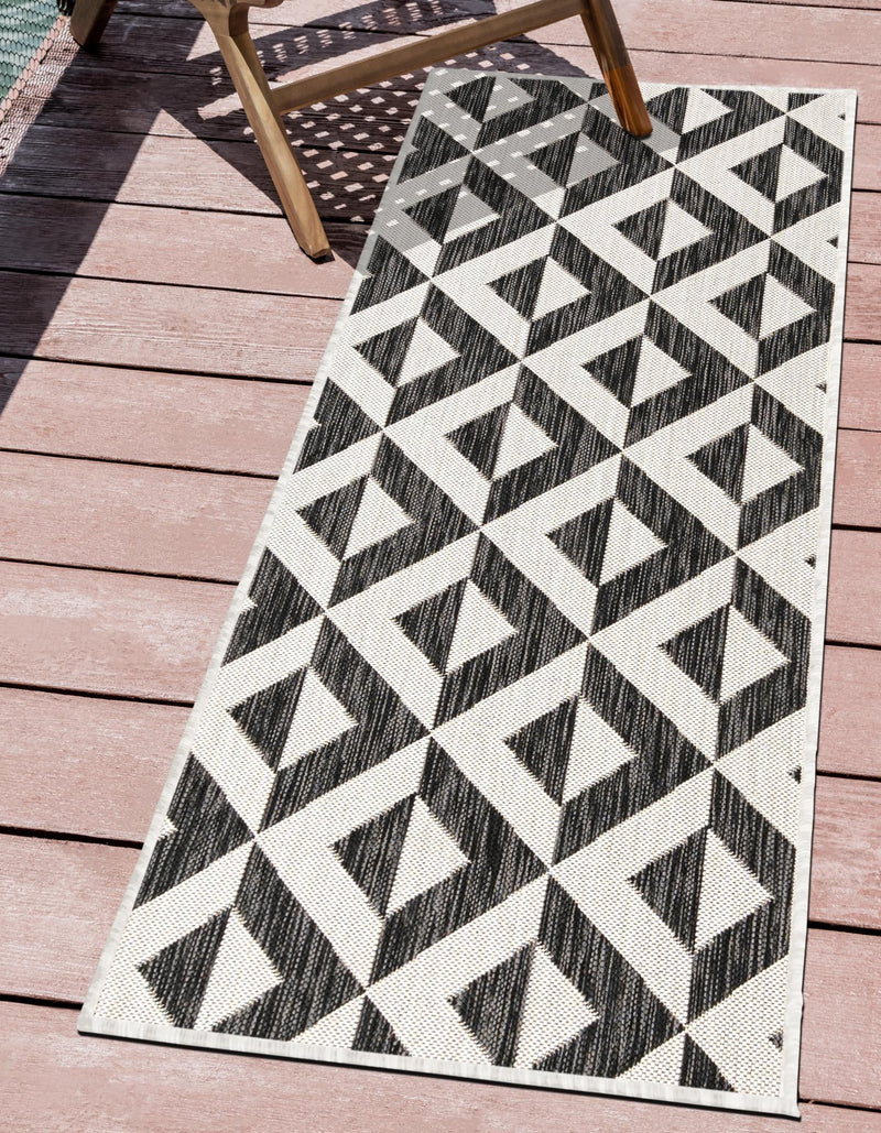 Urban Oasis Rugs Collection Area Rug - Highrise (Charcoal Gray) Runner Charcoal Gray lifestyle 0