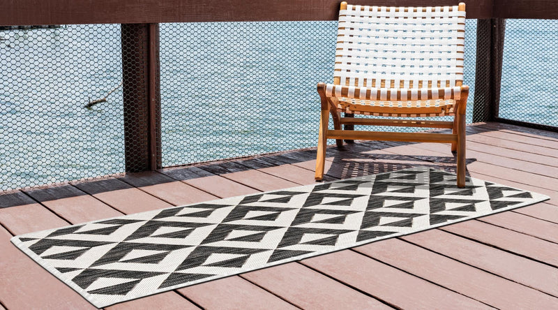 Urban Oasis Rugs Collection Area Rug - Highrise (Charcoal Gray) Runner Charcoal Gray lifestyle 2