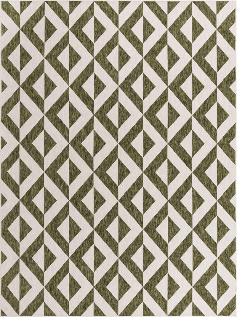 Urban Oasis Rugs Collection Area Rug - Highrise (Green) Rectangle Green Main
