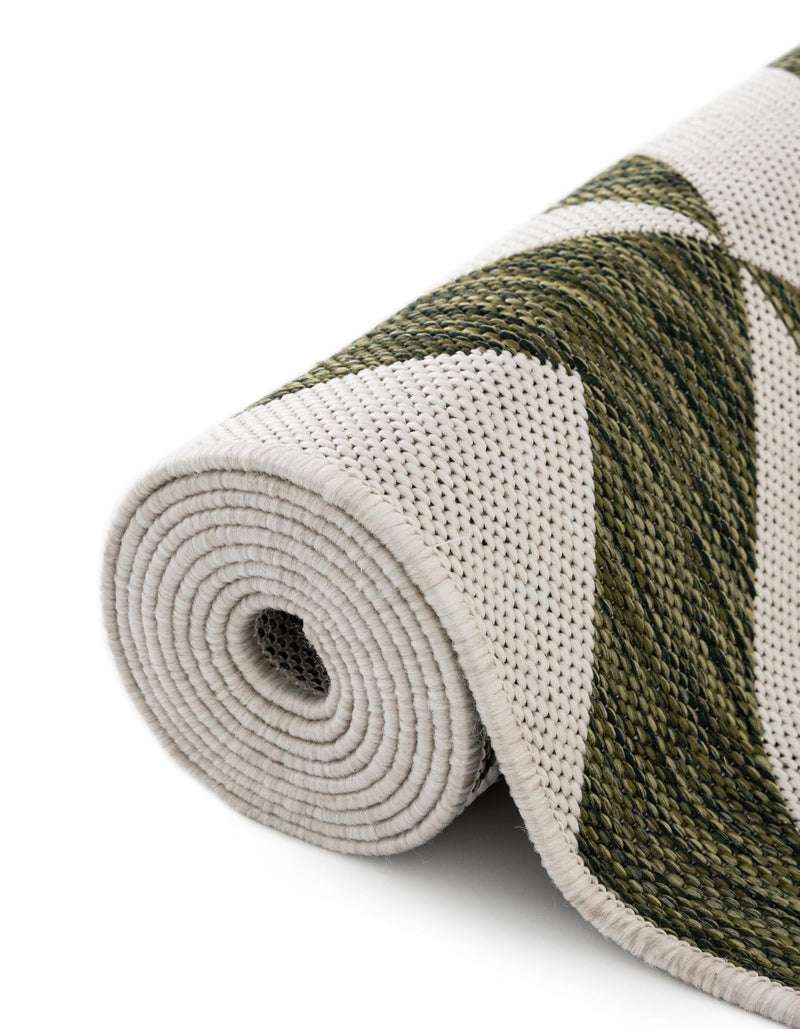 Urban Oasis Rugs Collection Area Rug - Highrise (Green) Square Green lifestyle 20
